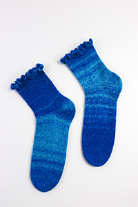 Sari Nordlund Patterns - Midnight Dancer Socks - PDF DOWNLOAD Pattern