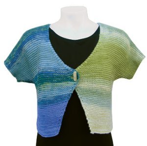 Knit One, Crochet Too Patterns - Yin Yang Bolero Pattern