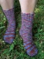 Knit One, Crochet Too - Jungle Tile Socks Patterns photo