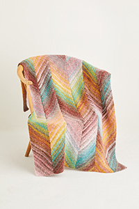 Sirdar Jewelspun Pattern - 10141 Knit Blanket - PDF DOWNLOAD by Sirdar