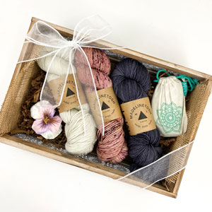 Jimmy Beans Wool Madelinetosh Yarn Bouquets kits Paris a Midi - Pinks