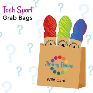 Madelinetosh 3 Skein Grab Bags kits Tosh Sport - Wild Cards