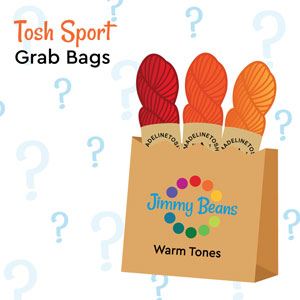 Madelinetosh 3 Skein Grab Bags kits Tosh Sport - Warms