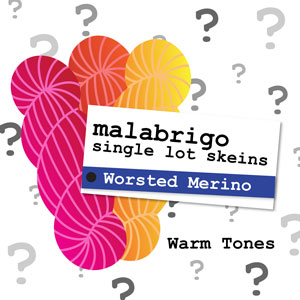Malabrigo Single Lot Worsted Merino Grab Bags kits Warms