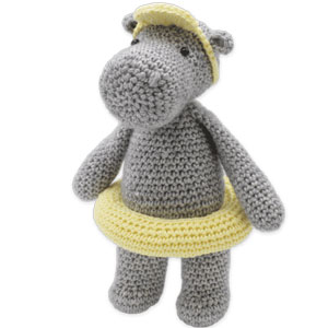 Plush Toys - Henny Hippo by Hardicraft