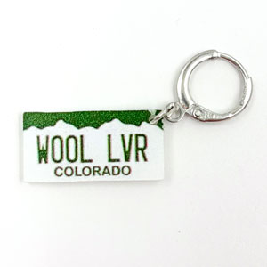 Jimmy Beans Wool State Stitch Markers  - Colorado - Colorado