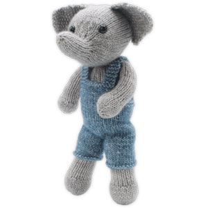 Plush Toys - Freek Elephant (Knit) by Hardicraft