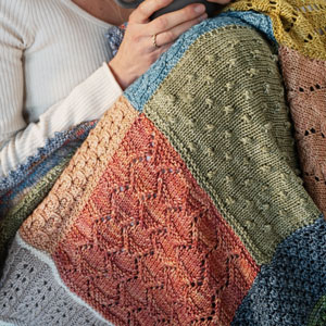 2024 Knit Blanket Club - *Monthly* Auto Renew - Tosh Blanket - Playful by Jimmy Beans Wool