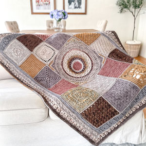 Jimmy Beans Wool 2024 Crochet Blanket Club Kits - *Monthly* Auto Renew - Tosh Blanket - Romantic