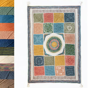 Jimmy Beans Wool 2024 Crochet Blanket Club Kits - 12-Month Gift Subscription - Berroco Comfort - Playful