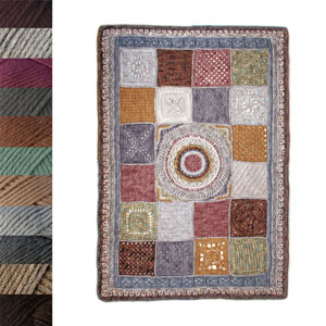 Jimmy Beans Wool 2024 Crochet Blanket Club Kits - 12-Month Gift Subscription - Berroco Comfort - Romantic