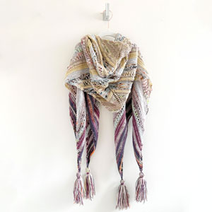 2024 Knit Shawl Club - 6-Month Gift Subscription - Mellow by Jimmy Beans Wool