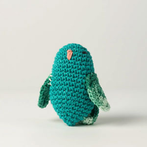 Plush Crochet Toys - Love Bird Rico Lagoon by Hoooked