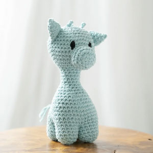 Hoooked Plush Crochet Toys - Giraffe Ziggy - Spring (green)