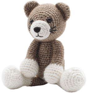 Hardicraft Plush Toys  - Robbin Cat (Crochet)