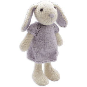 Plush Toys - Chloe Rabbit (Knit) by Hardicraft