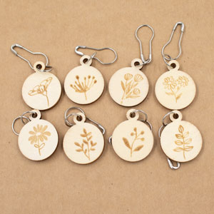 Stitch Markers - Flowers by Jimmy Beans Wool