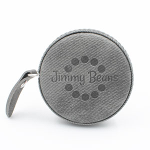 Jimmy Beans Wool Logo Gear - Logo Tape Measure - Grey Distressed