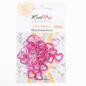 Stitch Markers - Heart-Shaped by KnitPro