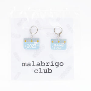 Stitch Markers - Frost Blue Malabrigo Club 2023 by Jimmy Beans Wool