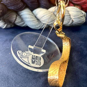 Yarn Box & Mini Minder - Clearly Paisley (Acrylic) by Lemon Wood