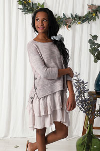Madelinetosh Early Morning Pullover Kit - Women's Pullovers