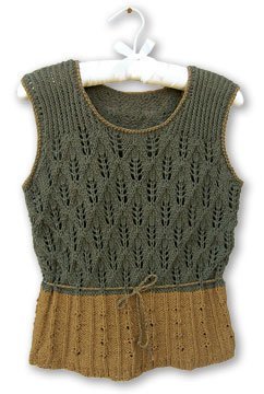 Knit One, Crochet Too Patterns - Harvest Tank Pattern