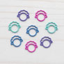 Fox & Pine Stitches Sheep Stitch Markers  - Colorful Mix - Closed Ring