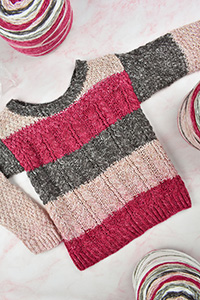Universal Rose Garden Sweater Kit - Baby and Kids Pullovers