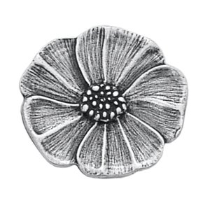 Danforth Pewter Buttons - Wild Rose - 1"