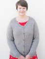 Knitting Pure and Simple Women's Cardigan Patterns - 0287 - Plus Size Neckdown Cardigan for Women Patterns photo