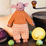 Jamieson's of Shetland Alphonse and Mira the Pigs Kit