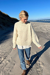 Sandnes Garn Louvre Sweater Kit - Women's Pullovers