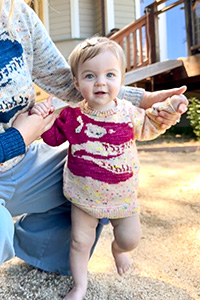 Madelinetosh Dynomini Sweater Kit - Baby and Kids Pullovers
