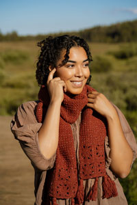 Scheepjes Square's End Scarf Kit - Scarf and Shawls