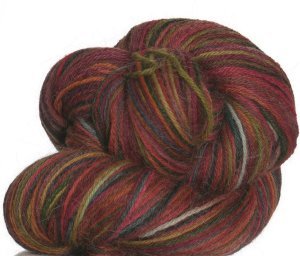 Misti Alpaca Hand Paint Sock Yarn - 02 - Blood Lines (Discontinued)