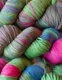 South West Trading Company Oasis Hand Dyed Soysilk Yarn