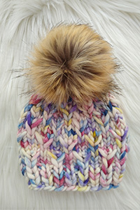 Dream In Color Rosewood Beanie photo