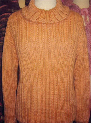 Muench Yarn Patterns - Family Ribbed Turtleneck Pattern