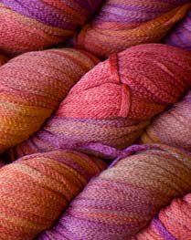 South West Trading Company Oasis Hand Dyed Soysilk Yarn - Painted Desert BIG