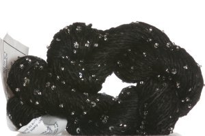 Artyarns Beaded Silk & Sequins Yarn - 246 - Black w/Silver