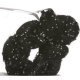 Artyarns Beaded Mohair and Sequins - 246 Black w/ Silver Yarn photo