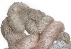 Artyarns Beaded Mohair and Sequins Yarn - 167 w/Silver