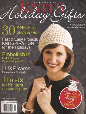 Interweave Knits Magazine - '08 Holiday Gifts (Discontinued)