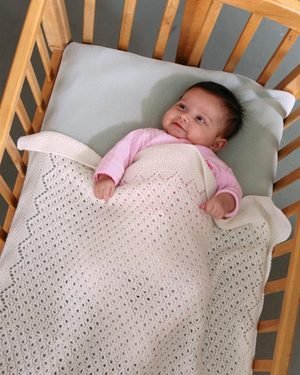 Fiber Trends Pattern Patterns - Tulle Lace Baby Blanket Pattern