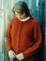 Knitting Pure and Simple Women's Cardigan Patterns - 9725 - Neckdown Cardigan for Women Patterns photo