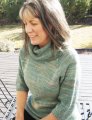 Knitting Pure and Simple Women's Sweater Patterns - 0291 - Neckdown Cowl Collar Pullover Patterns photo