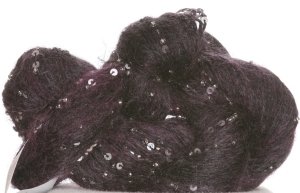 Artyarns Mohair Splash Yarn - 289 (Aubergine) w/Silver