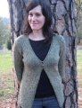 Knitting Pure and Simple Women's Cardigan Patterns - 0292 - Neckdown One Button Cardigan Patterns photo