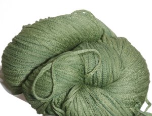 South West Trading Company Oasis Hand Dyed Soysilk Yarn - Emerald Green BIG
